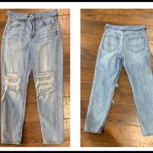 american eagle mom jeans
